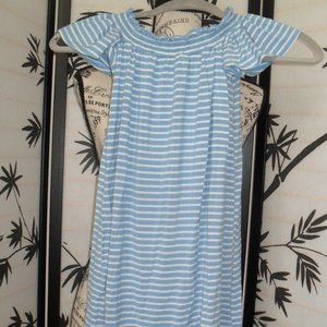 Light blue striped dress